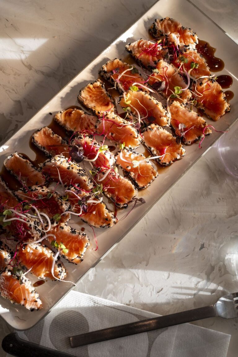 Plateau de bouchées pour un cocktail