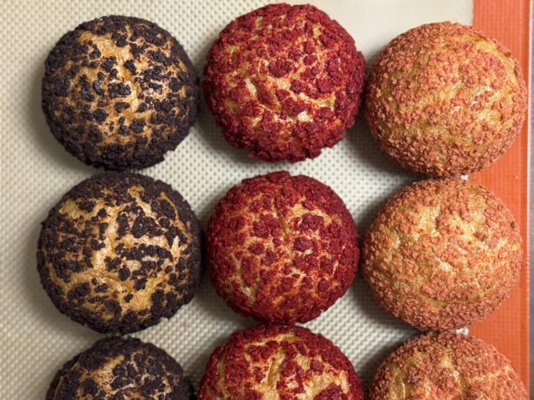 Choux craquelin pour le dessert